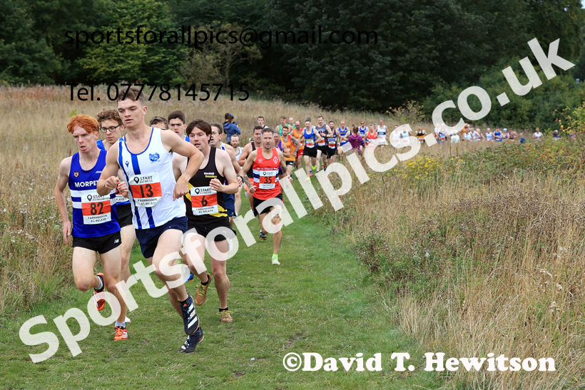Senior Mens Relay, 2025 Farringdon Cross Country Relays, Sunderland. Photo: David T. Hewitson/Sports for All Pics